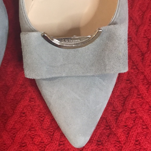 L. K. Bennett Size US 10 - 10 1/2 UK 41 Suede Leather - Picture 3 of 10